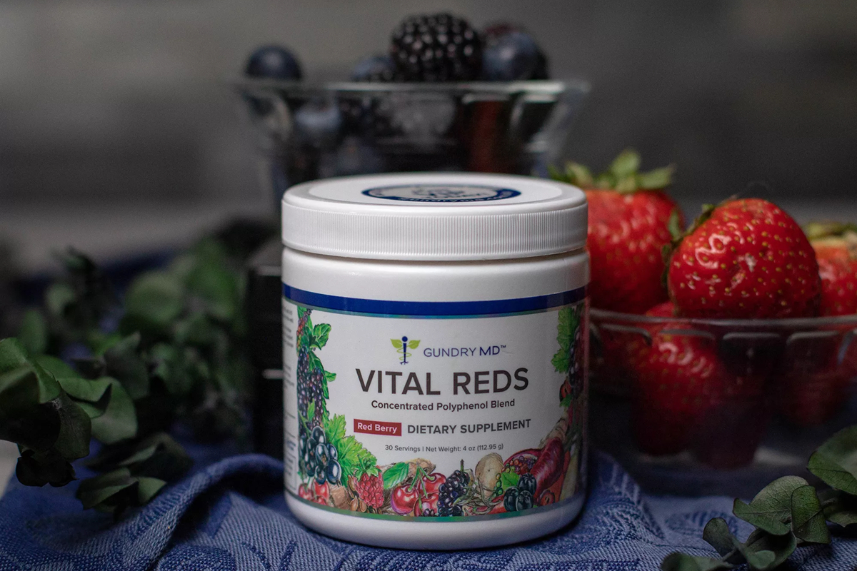 All About Gundry MD Vital Reds Fruit Drink Mix