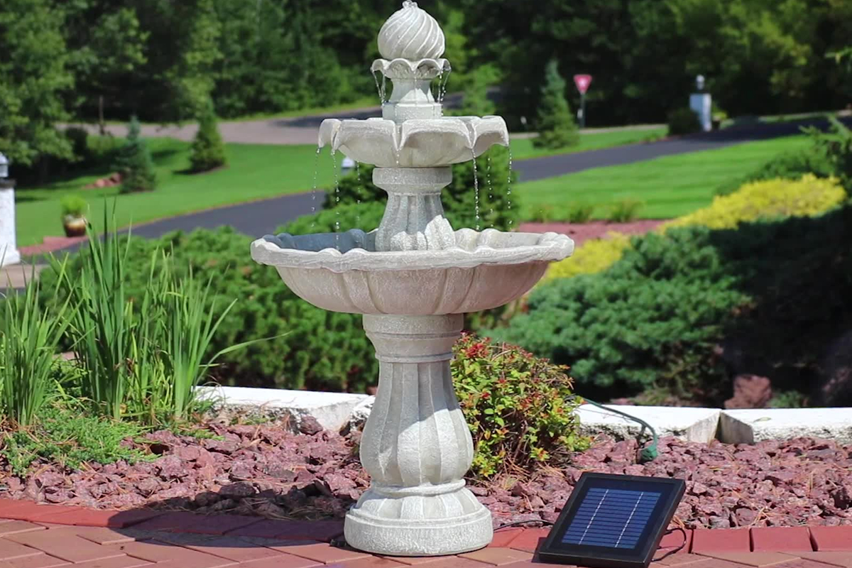 Benefits Of Teamson Home Solar Powered Wall Fountain
