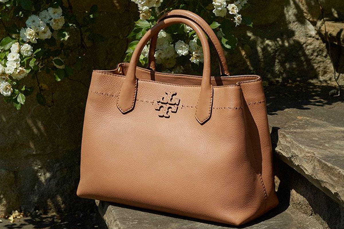 How To Buy Tory Burch McGraw Leather Tote.