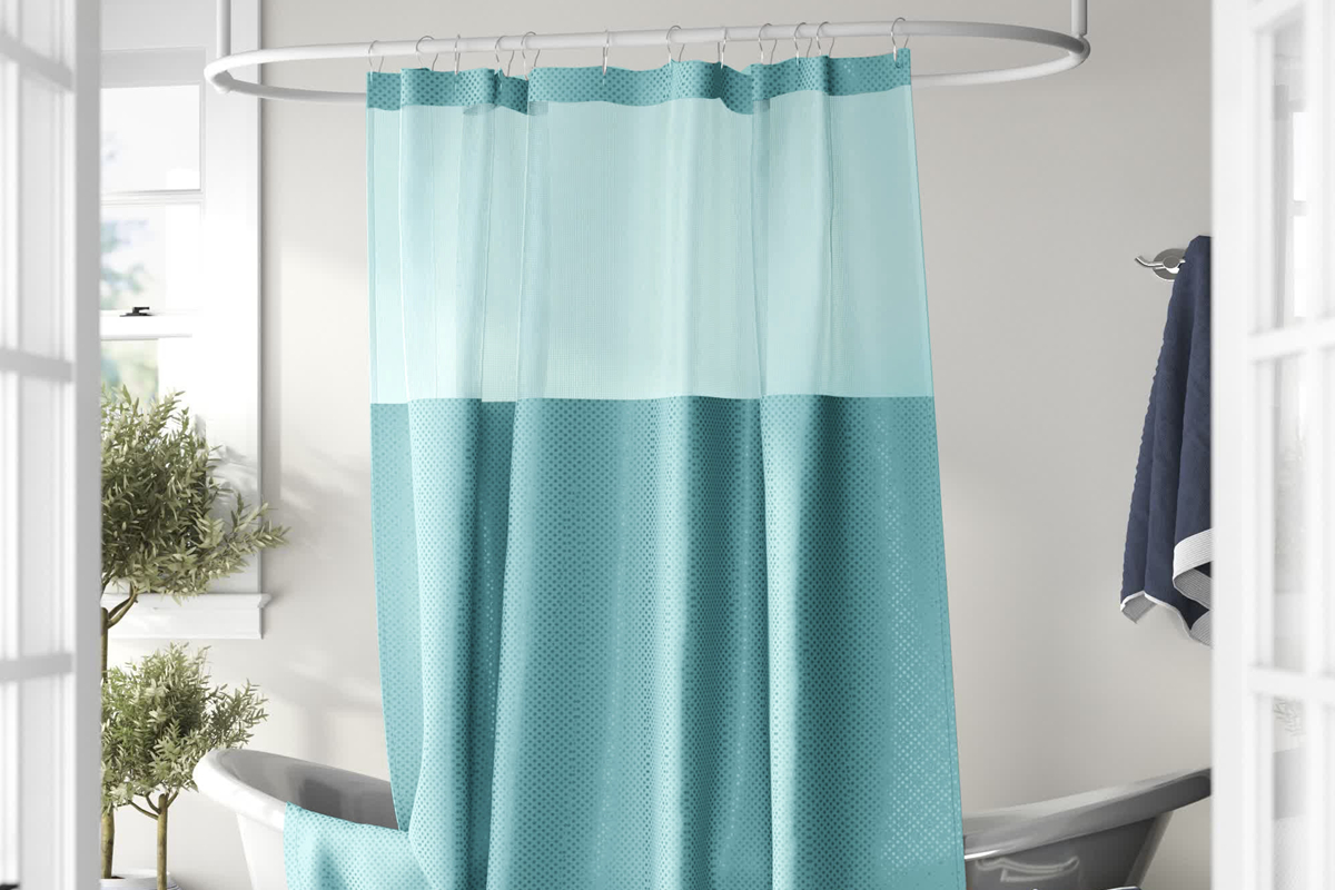 A Review On Home Reflections Shower Curtain With Button Holes
